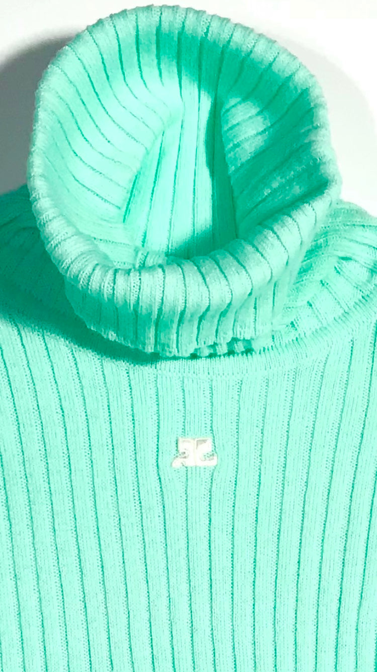 Mint on sale green turtleneck